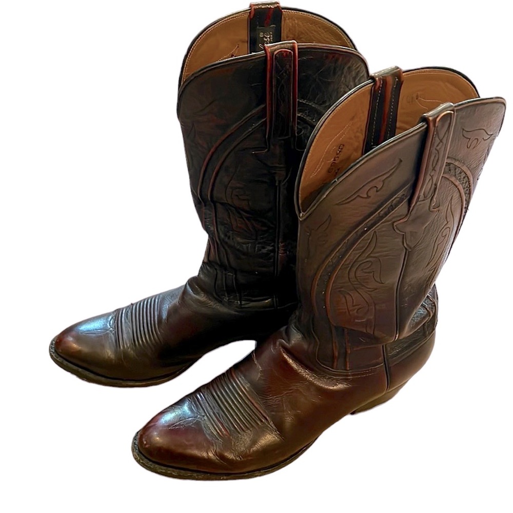 Lucchese Brown Cowboy Boots